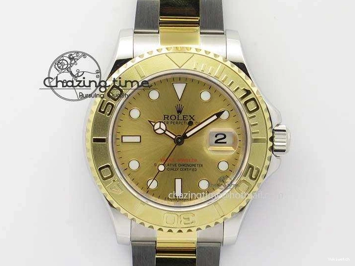 On Bracelet BP-Maker 116622 Best Edition SA3135 Yacht-Master YG SS Gold Dial YG SS 0123
